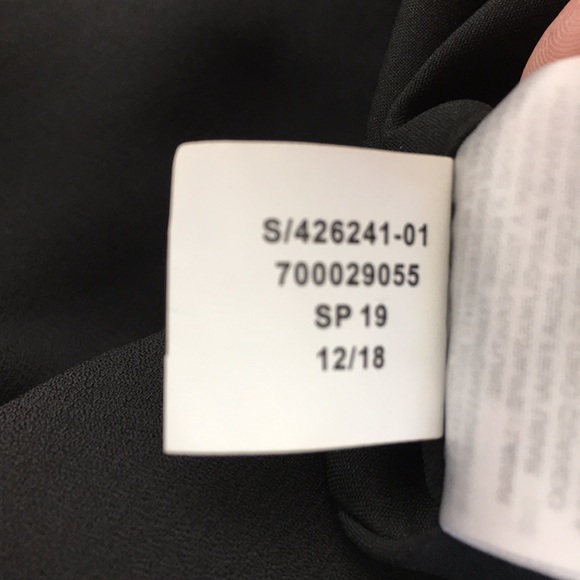 Banana Republic Black Criss Cross Back Midi Dress - Picture 10 of 14